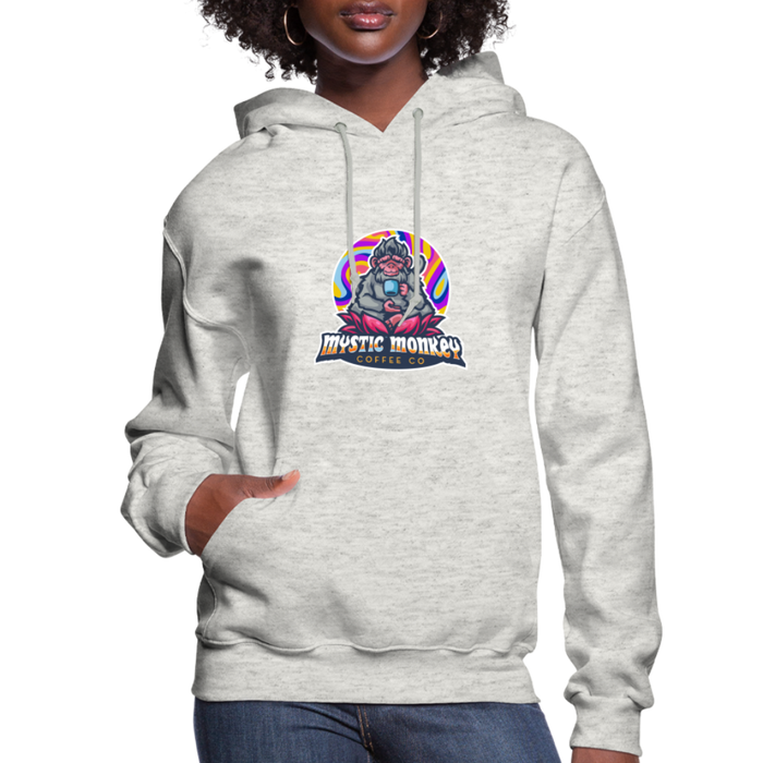 Women's Hoodie - heather oatmeal