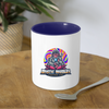 Contrast Coffee Mug - white/cobalt blue