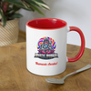 Contrast Coffee Mug - white/red